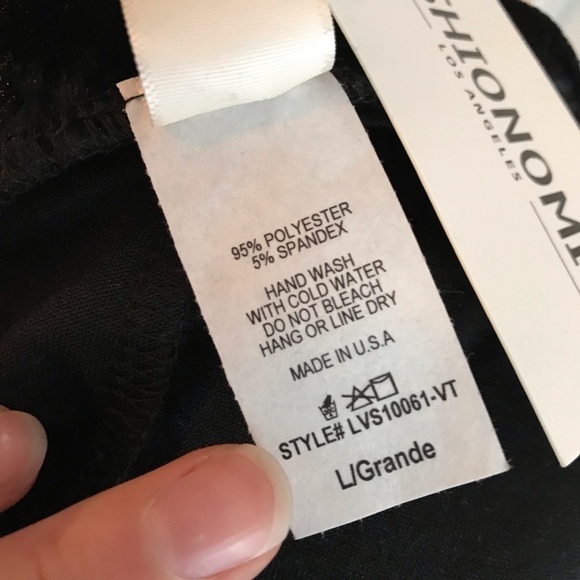 Black Crushed Velvet Skirt Circle Skirt - Picture 6 of 6